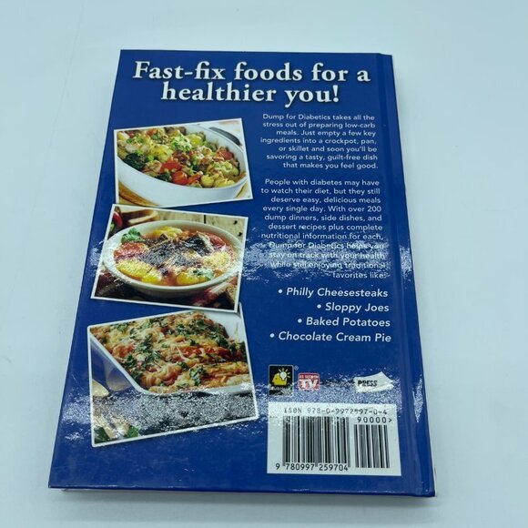 Dump for Diabetics Book Hardback Recipes - Picture 8 of 9
